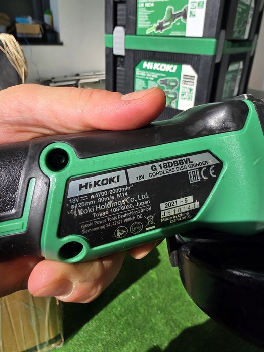 Polizor unghiular Flex Hikoki G 18DBBVL