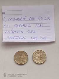 Monede de 50 lei Mircea cel Bătrân