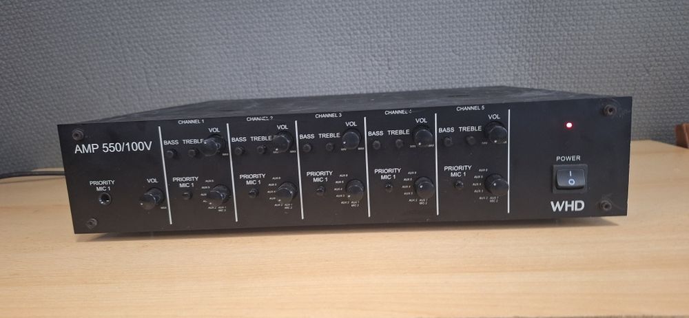 Amplificator AMP-550/100V WHD