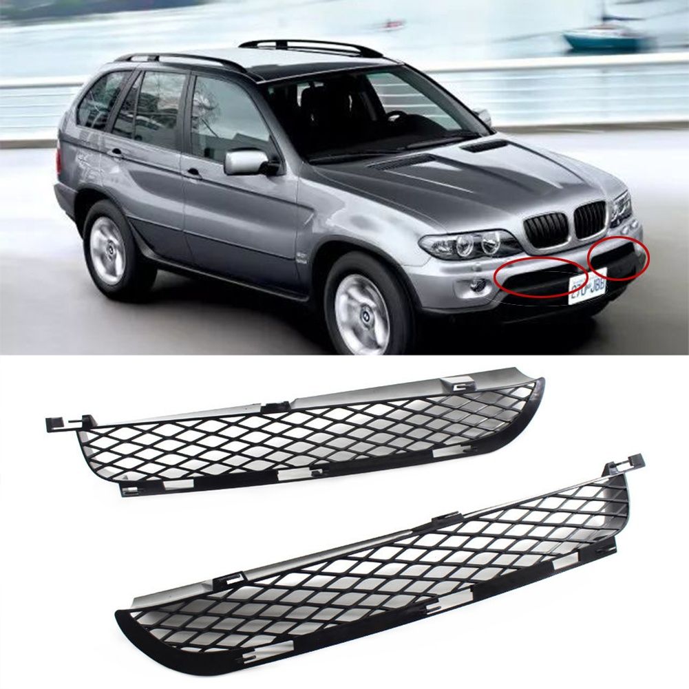 Решотки бампера BMW X5 E53 рест