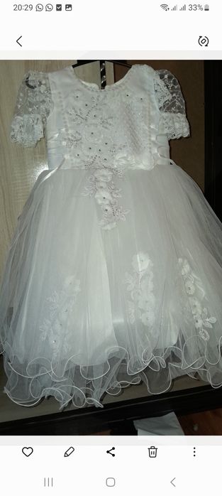 Бальное платье  красивое