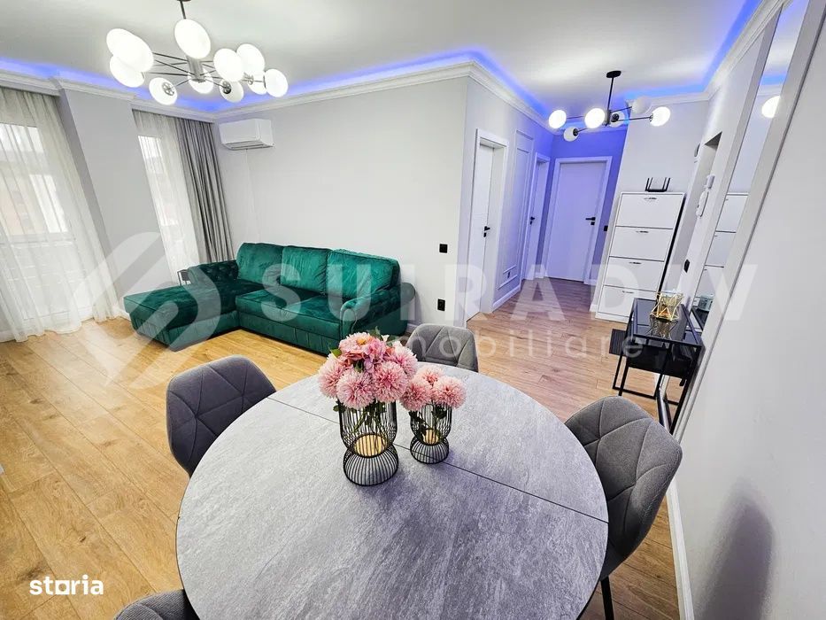 Apartament modern de închiriat + parcare subterană inclusă