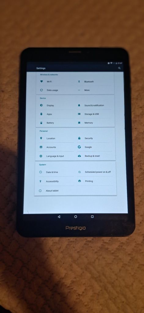 Таблет Prestigio Android 6   99% Storage
