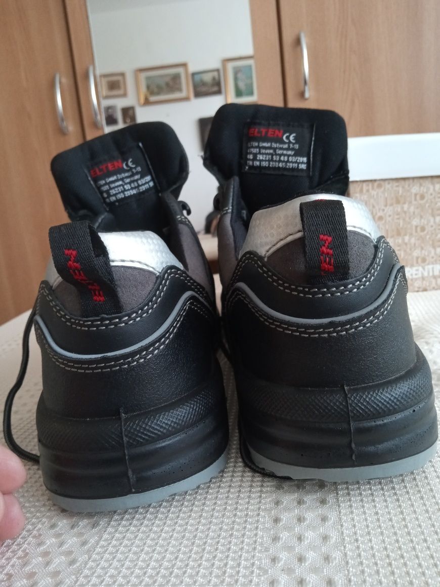 Ghete protecție noi Elten piele naturală mărimea 46