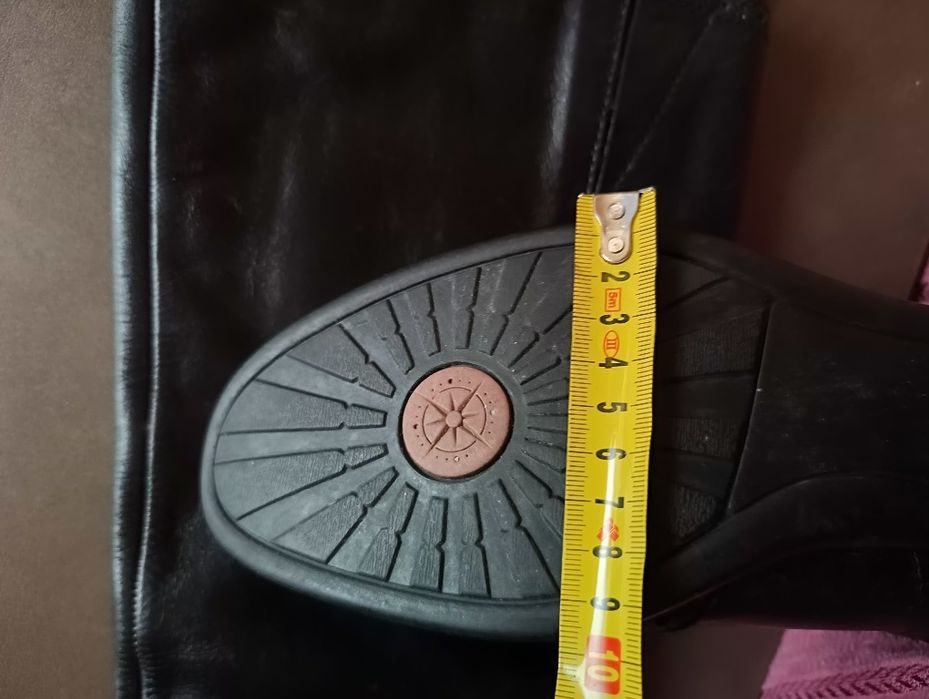 Cizme înalte de piele naturală Karisma