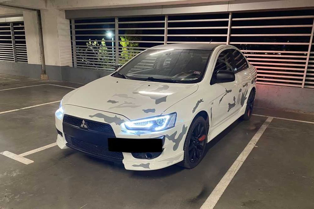Faruri LED Mitsubishi Lancer 07-17 Dual Projector Semnal Secvential