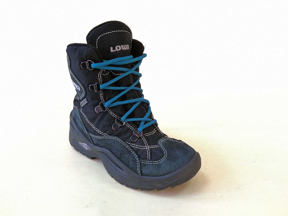 Bocanci copii 31 32 ghete munte Moonboot Lowa Goretex imblaniti