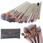 Set 14 buc. pensule pentru machiaj profesionale