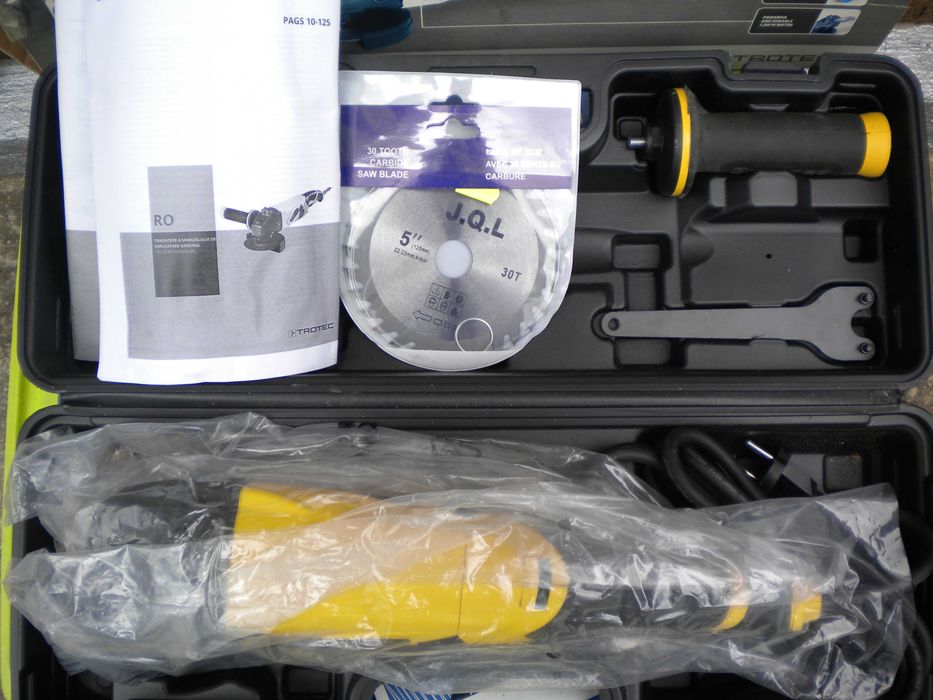 Polizor unghiular TROTEC PAGS 10-125 - NOU !