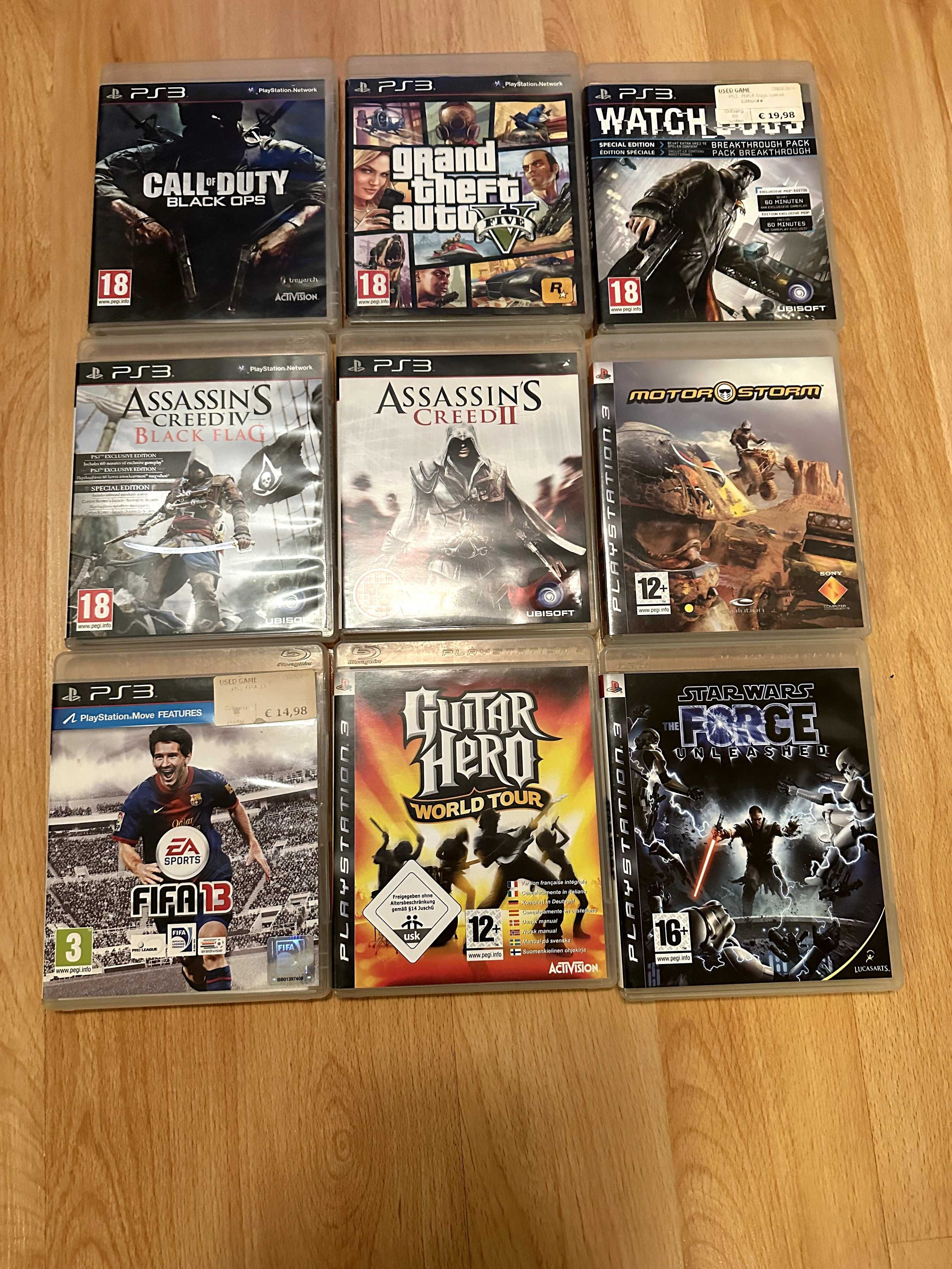 PlayStation 3 (80GB Fat) комплект с 2 джойстика и оригинална кутия