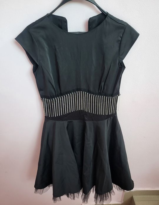 Дамска черна рокля