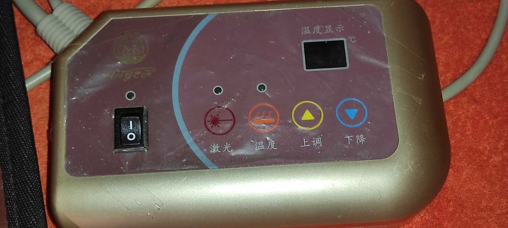 perna laser incalzire electrica cu pietre din ceramica turmalina  jad