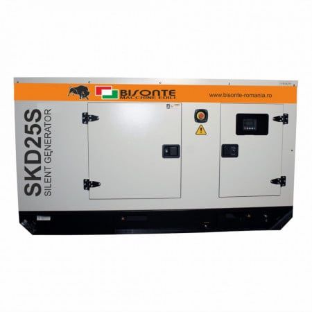 Generator insonorizat BISONTE SKD25S ATS inclus
