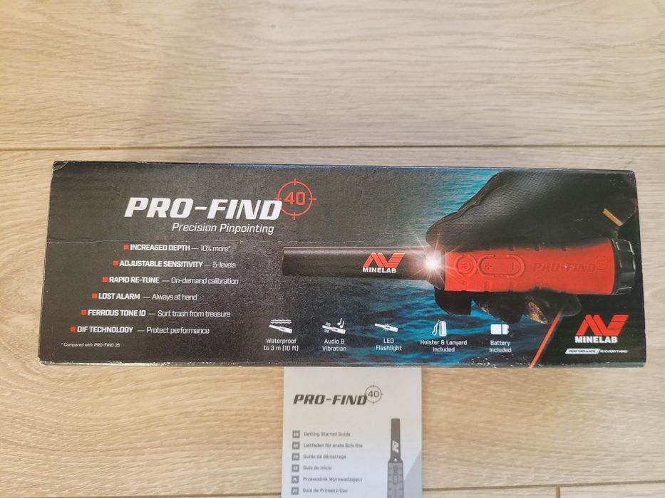 Металдетектор Металотърсач Minelab Pro- find 40