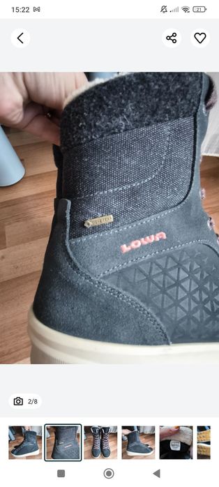 Ghete dama Lows Fiss gtx mid 40