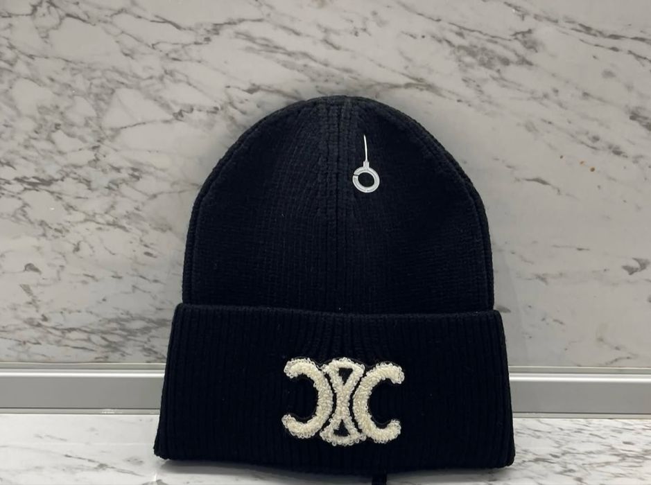 Celine шапка черна