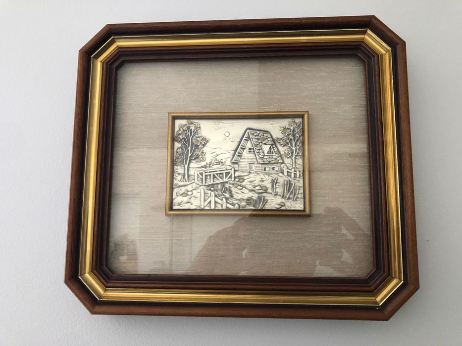 Tablouri cu foita de argint