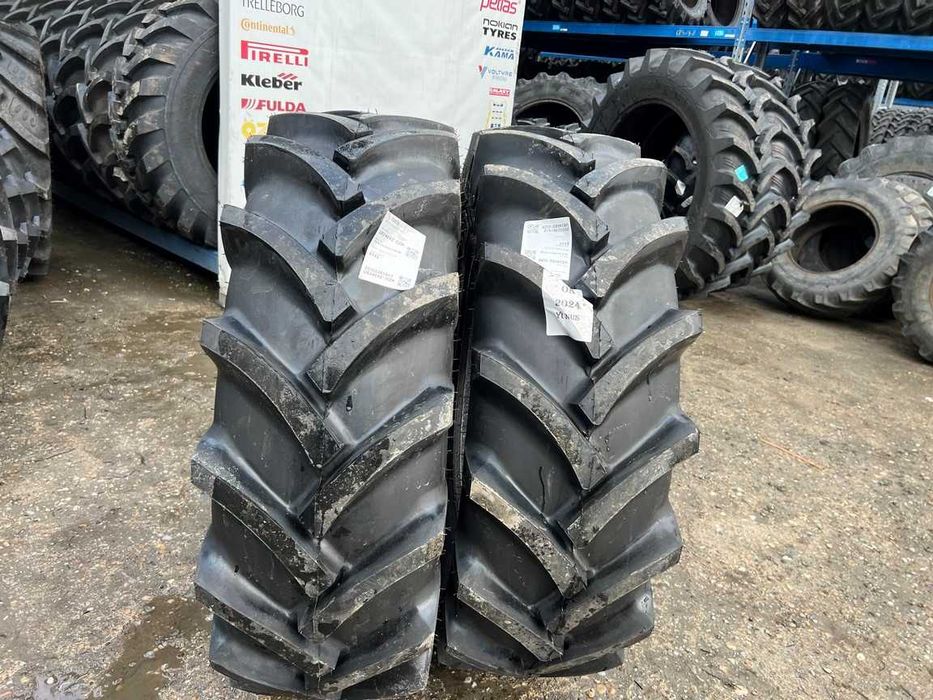 Cauciucuri noi 14.9-24 marca OZKA cu 8 pliuri pentru tractor spate