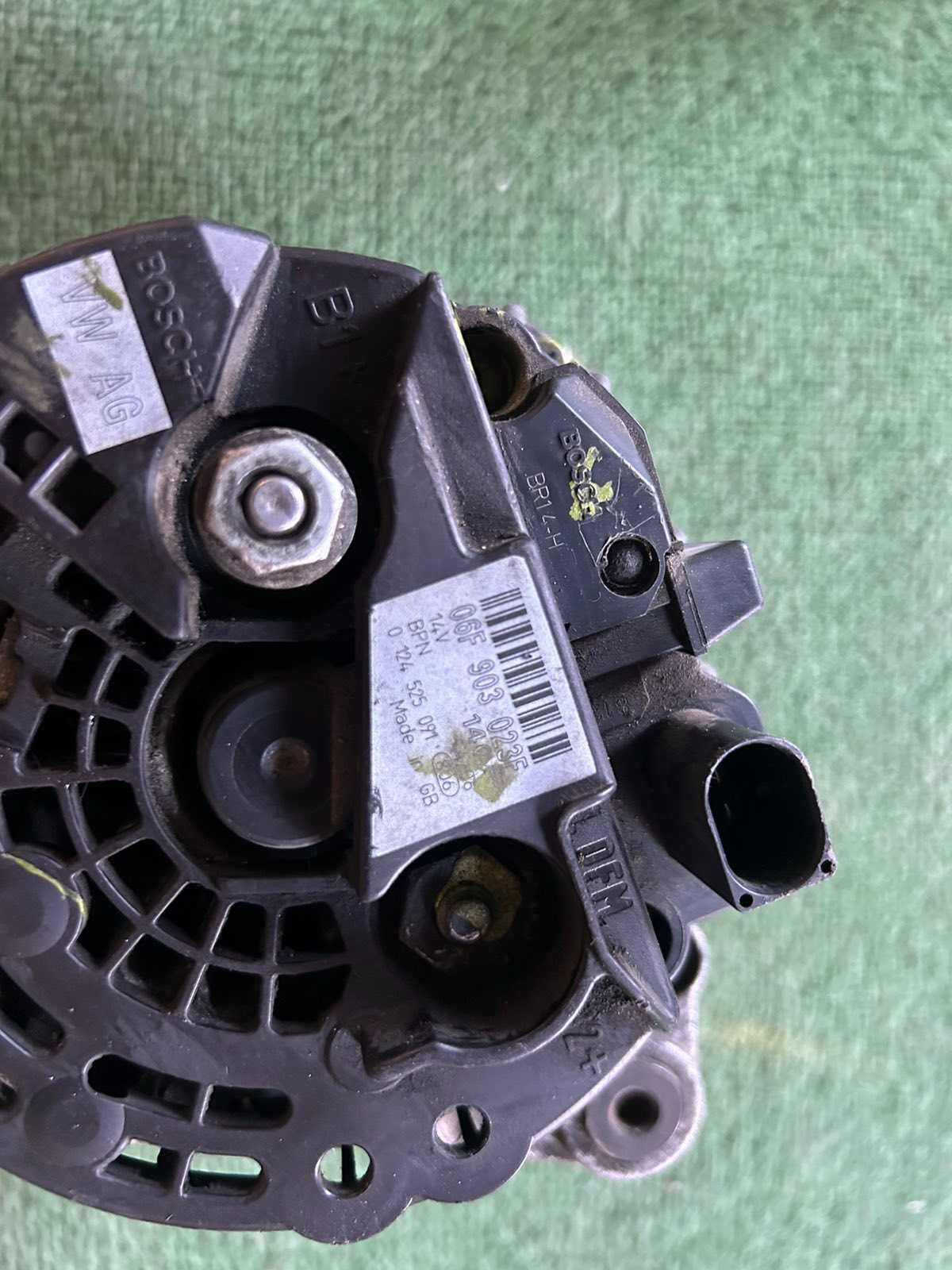 алтернатор VW golf 5 , Passat 6, Audi A3 модели 2003-2010г. #006S.