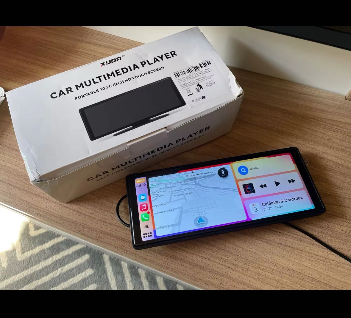 Navigații UNIVERSALE Auto 10.2 INCH / Android Auto Și Apple CarPlay