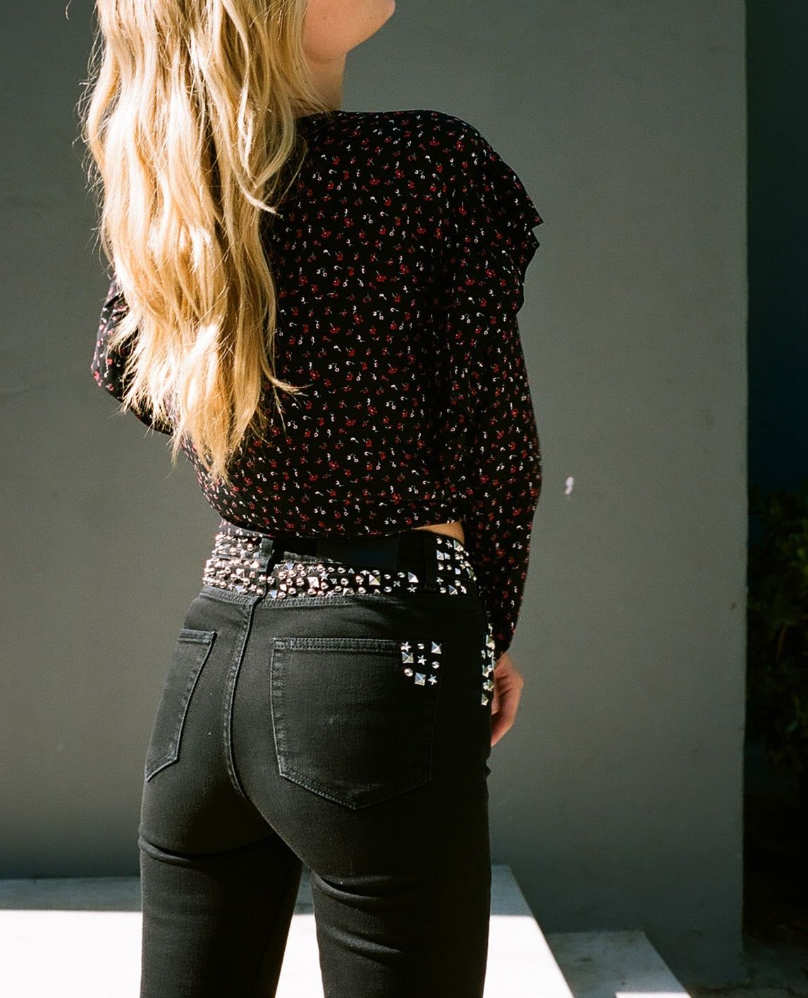 The Kooples Lizy дънки с капси