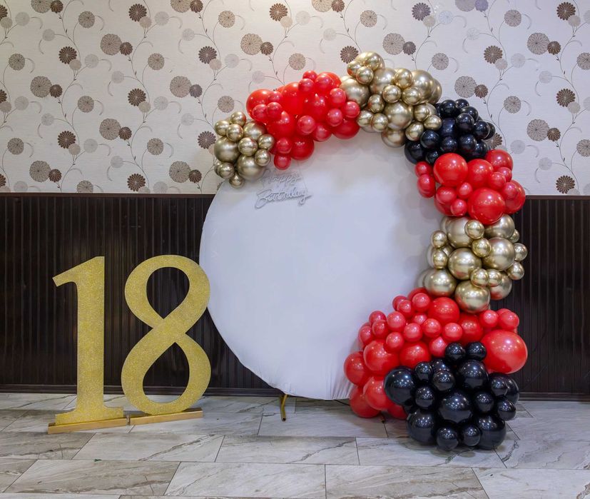 Arcada baloane  Safary / Decor evenimente / Cristelnita/Botez/Majorat