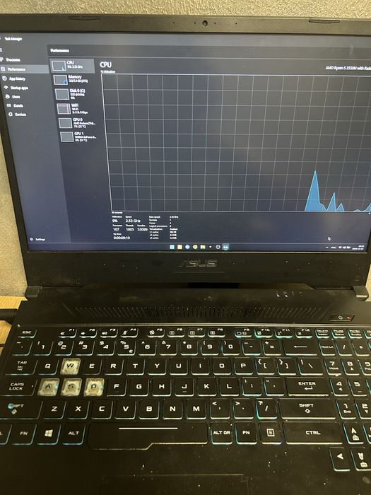 Laptop gaming Asus Tuf