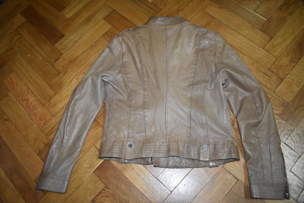 Geaca dama din piele cu tinte