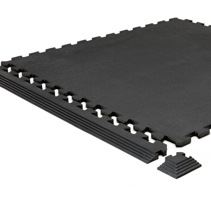 Професионална Фитнес настилка / гумиран под/ПЪЗЕЛ- 17 мм / 100X100 см