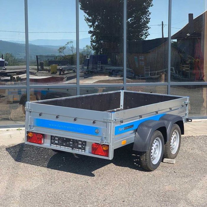 Remorca Noua Faro Solidus 263x125cm Profesionala Oblon dublat 40cm RAR