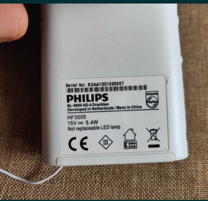 Veioza Led Philips Wake-up Light HF3505 Radio Ceas Alarma