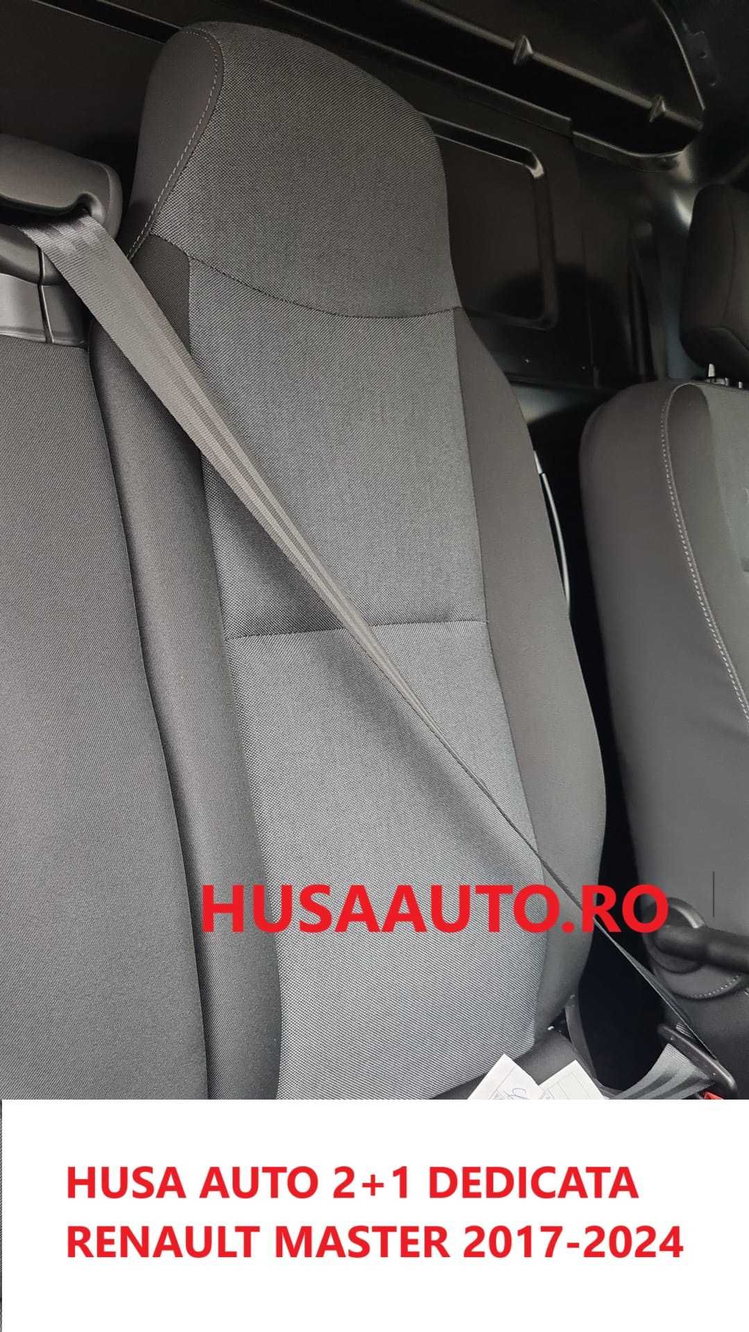 Husa autoutilitara dedicata 2+1 Renault Master 2017-2024
