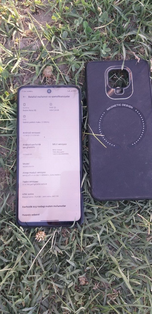 Redmi note 9s 64gb