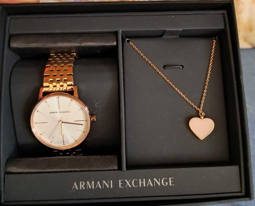 Vând ceas Armani Exchange+lănțișor