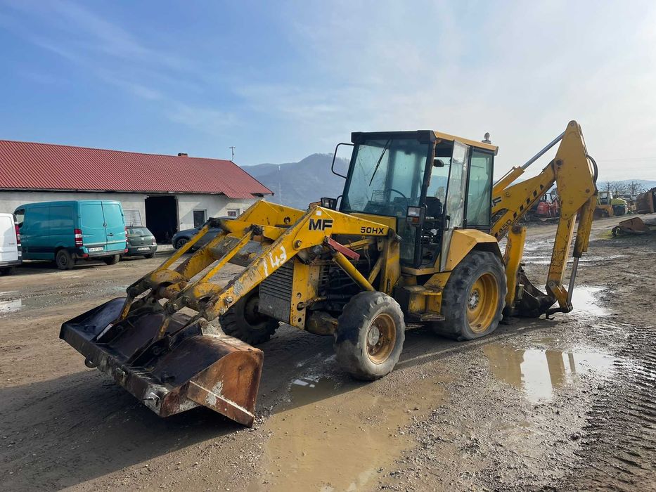 Dezmembrez buldoexcavator Massey Ferguson MF 50HX