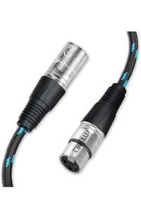 Cablu difuzor Ultra HDTV XLR - Cablu audio HiFi de 0,5 m - XLR tată la