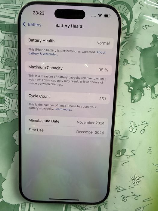 Iphone 16 pro 128 Deser titanium в гаранция