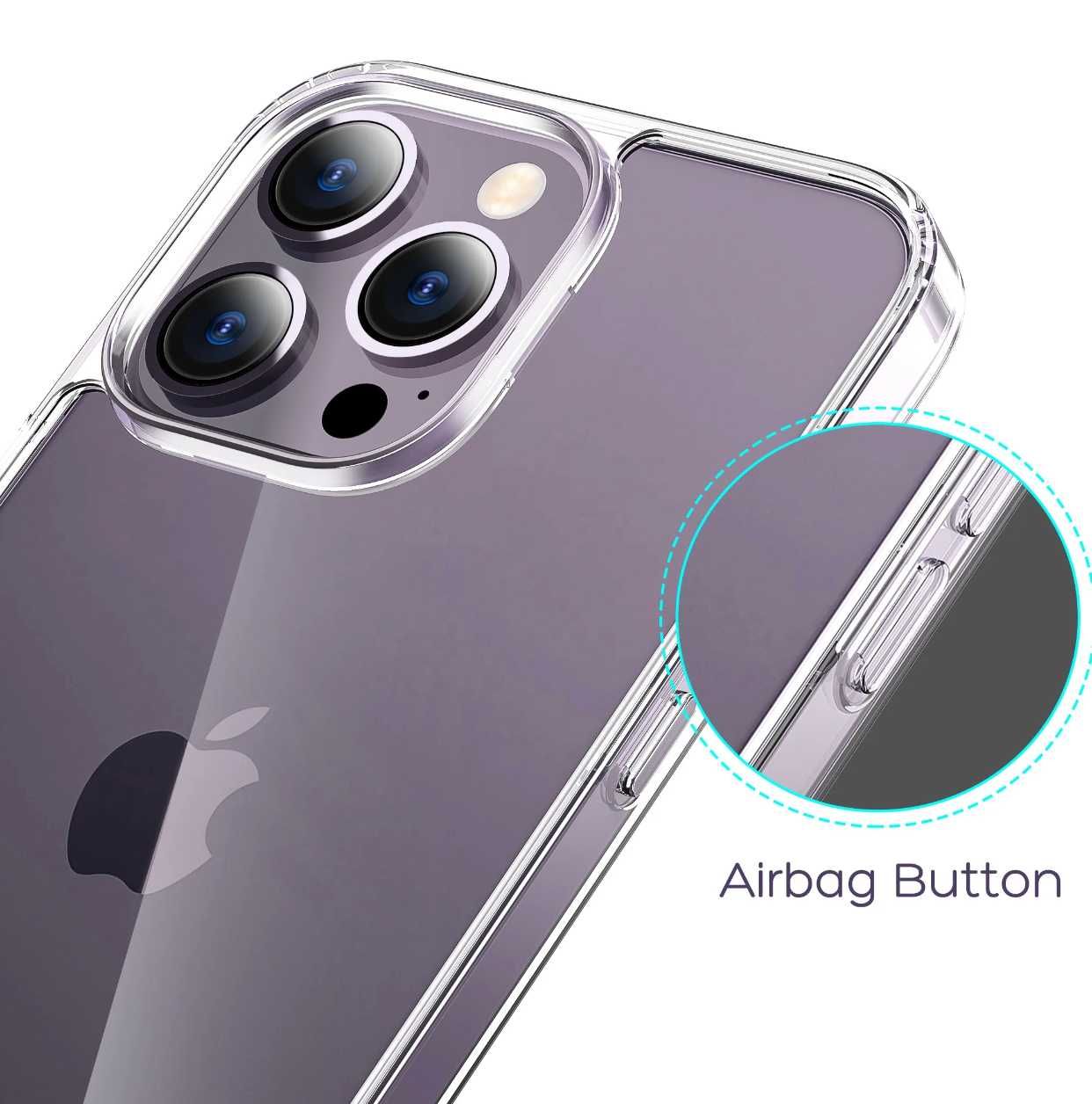 Husa silicon / gel TPU transparenta pentru iPhone 15 Plus , 15 Pro