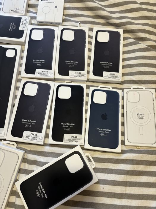Huse  iphone , originale de, pro max 15, de 15 pro si ipad pro, new !