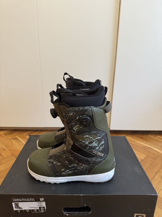 Сноуборд Обувки Salomon Launch SJ BOA Camo 44 номер