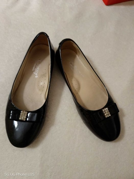 Обувки естествена кожа за момиче, номер 36