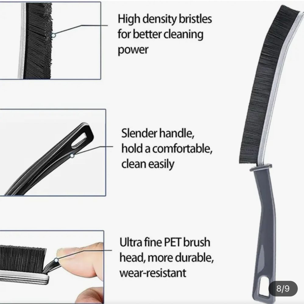 2 бр. Четка за почистване на тесни места