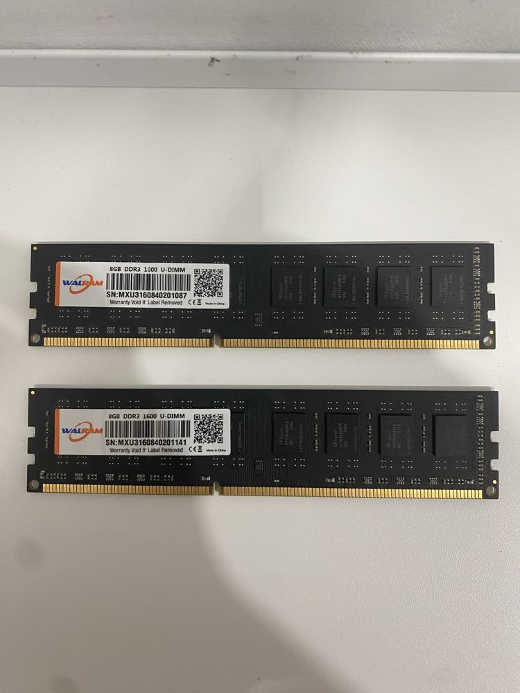 Продам ОЗУ ddr3 16гб 1600МГц