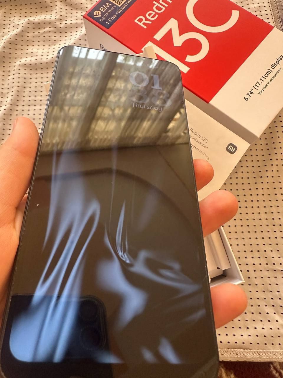 Redmi 13 C qora rangli