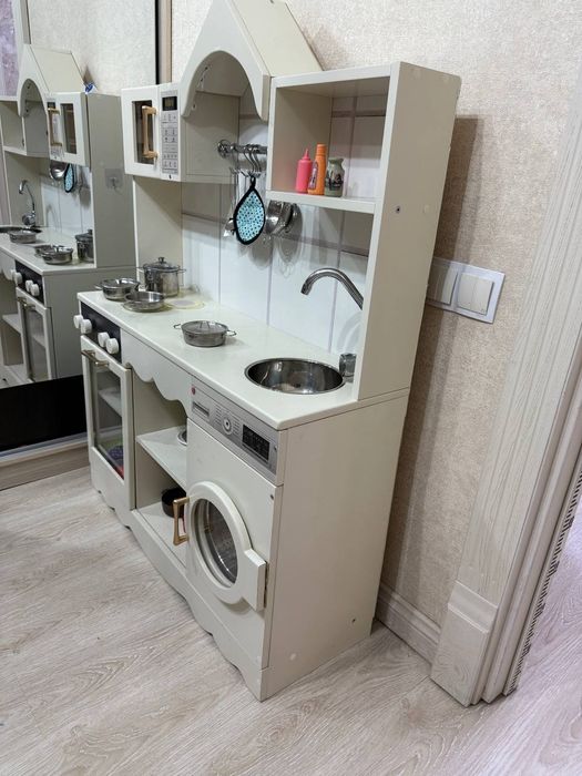 Детская кухня 125×90×30см