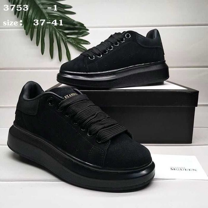 Adidasi unisex din catifea McQueen premium