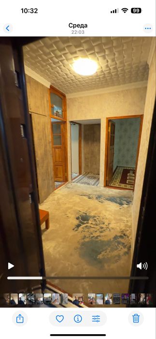 Паркент  хисаракда квартира сотилади