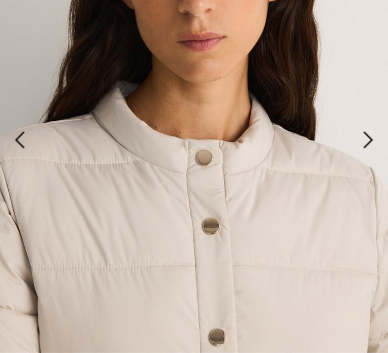 Бежаво пухено яке Reserved