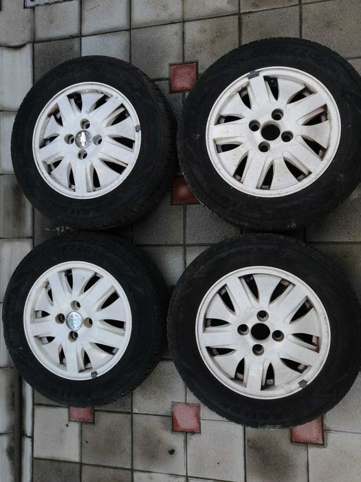 Set Cauciucuri de Vară + Jante Aliaj Originale 185/65 R14