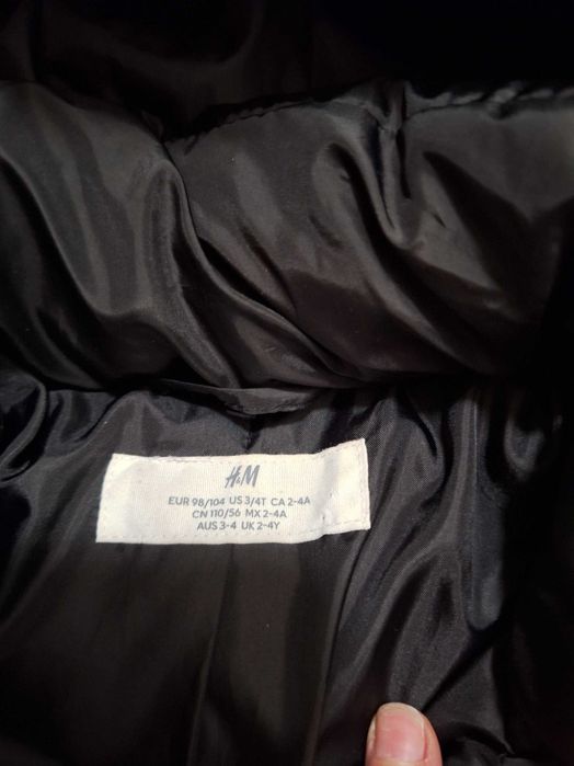 Geacă H&M 98-104 cm